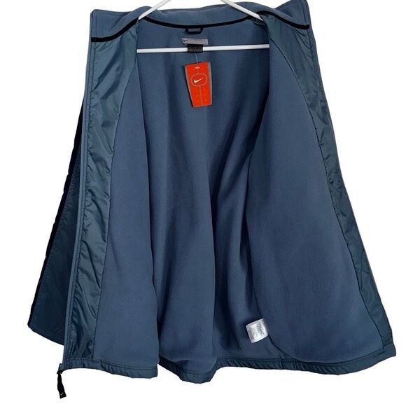 NWT Vintage Nike Men’s Nylon Full Zip Fleece Lined Snow Jacket | L - Picture 3 of 11